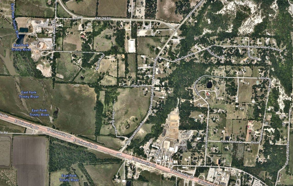 2 acres in Collin County