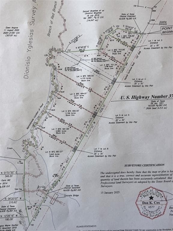 2.68 acres in Grayson County