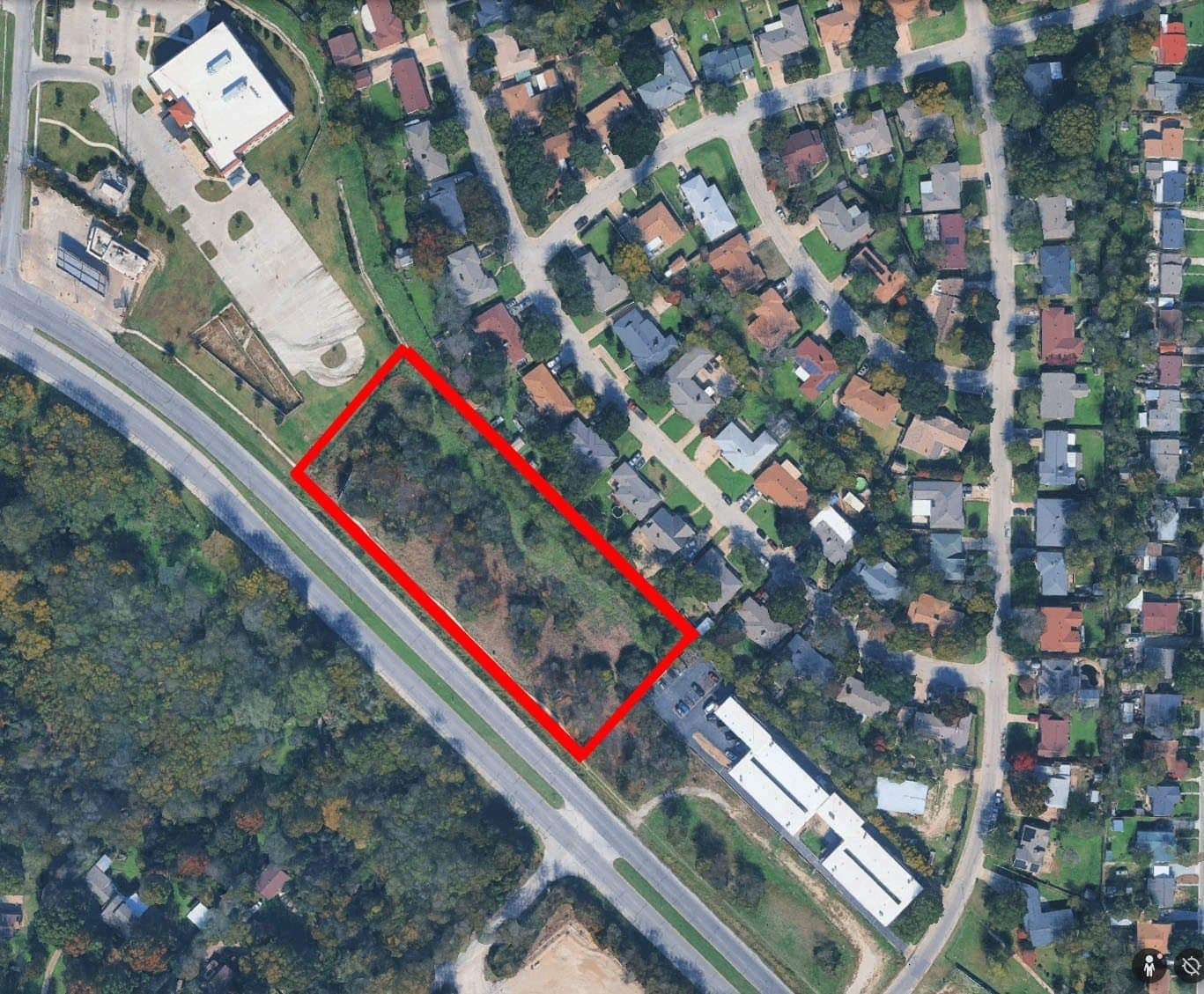 2.5 acres in Tarrant County