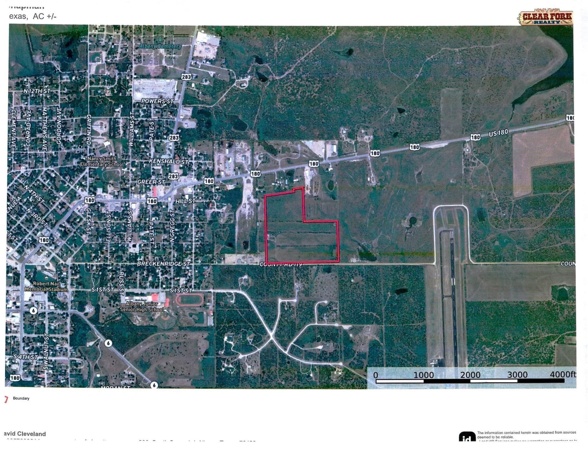 43.71 acres in Shackelford County