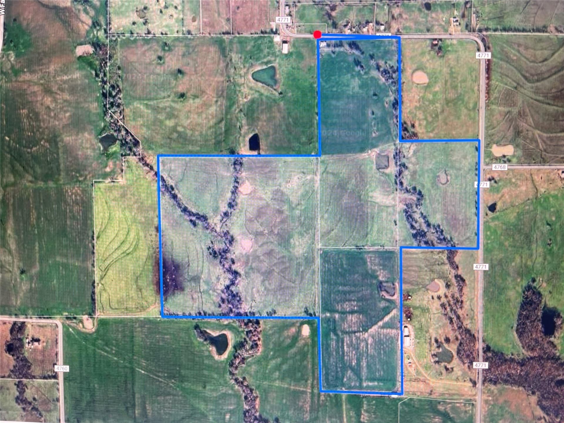 184.52 acres in Hopkins County