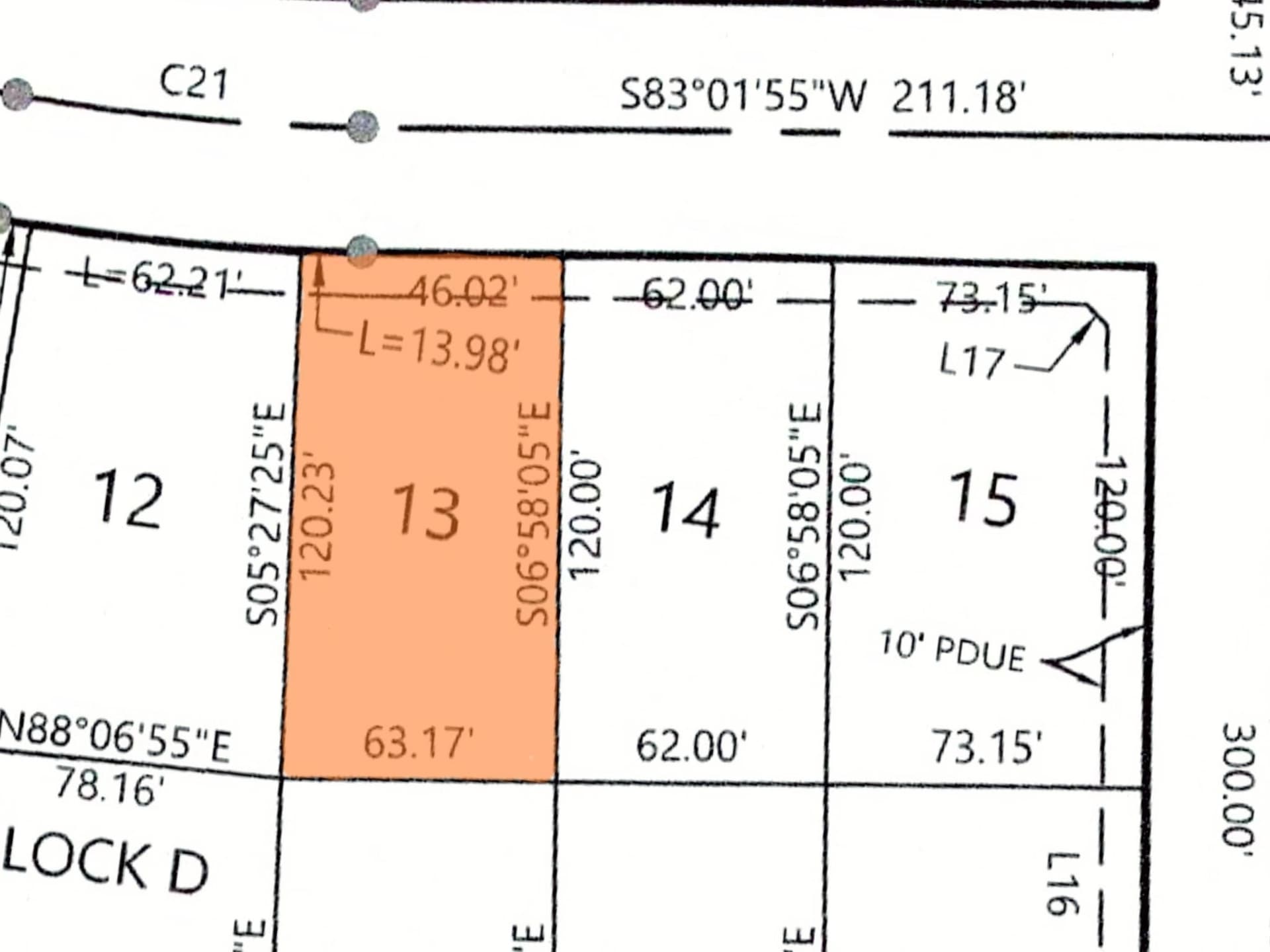 0.17 acres in Grayson County