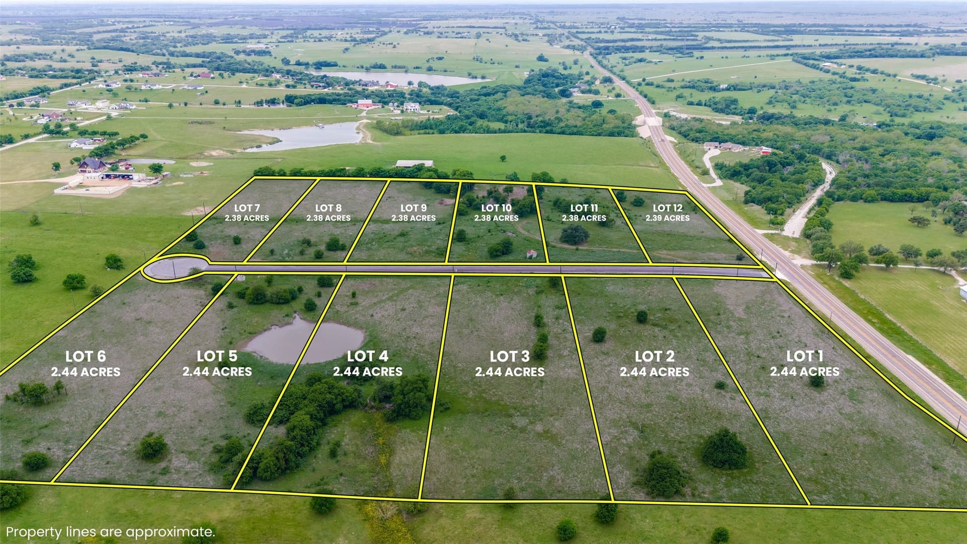 2.44 acres in Denton County
