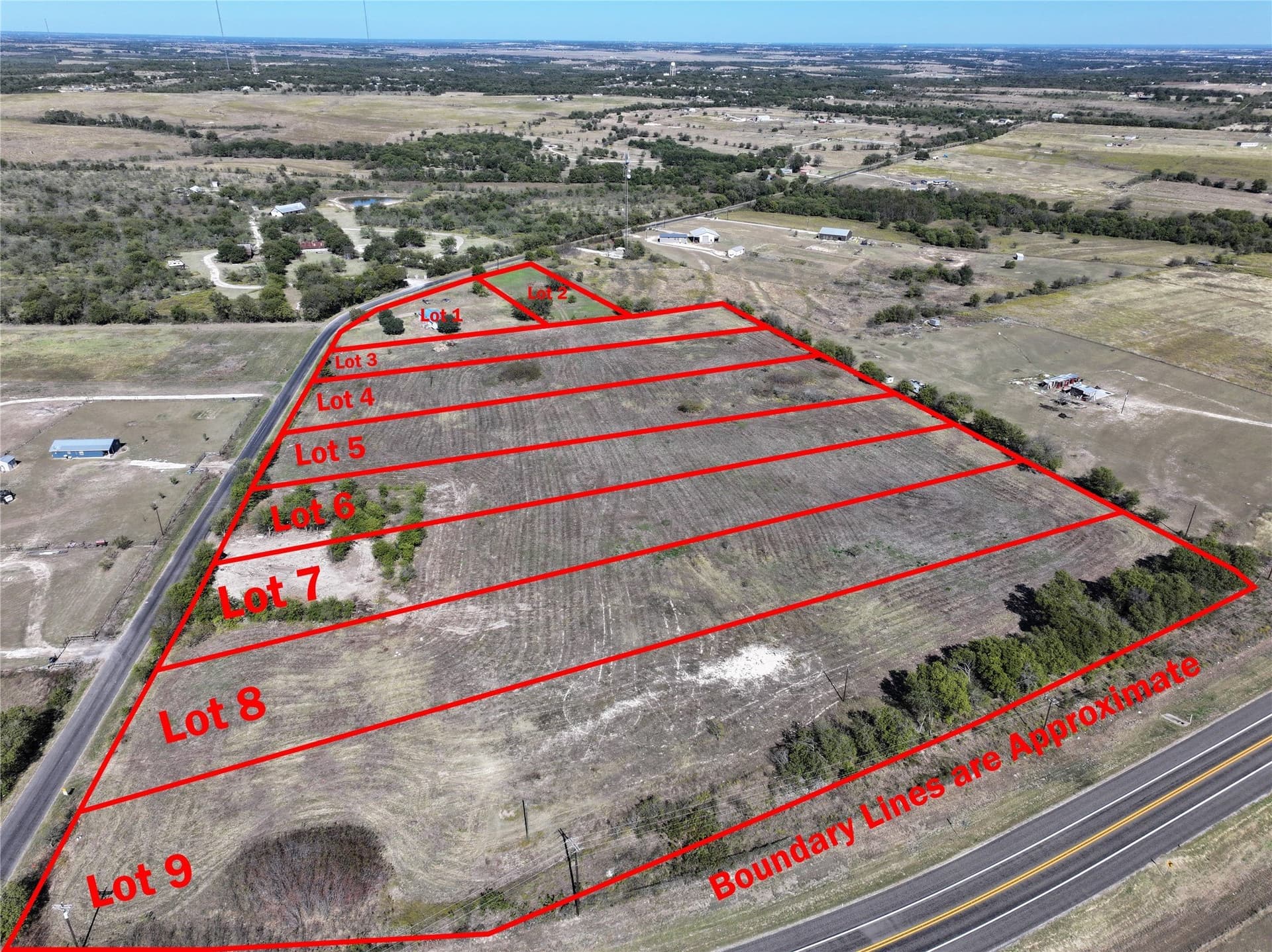 2.25 acres in McLennan County