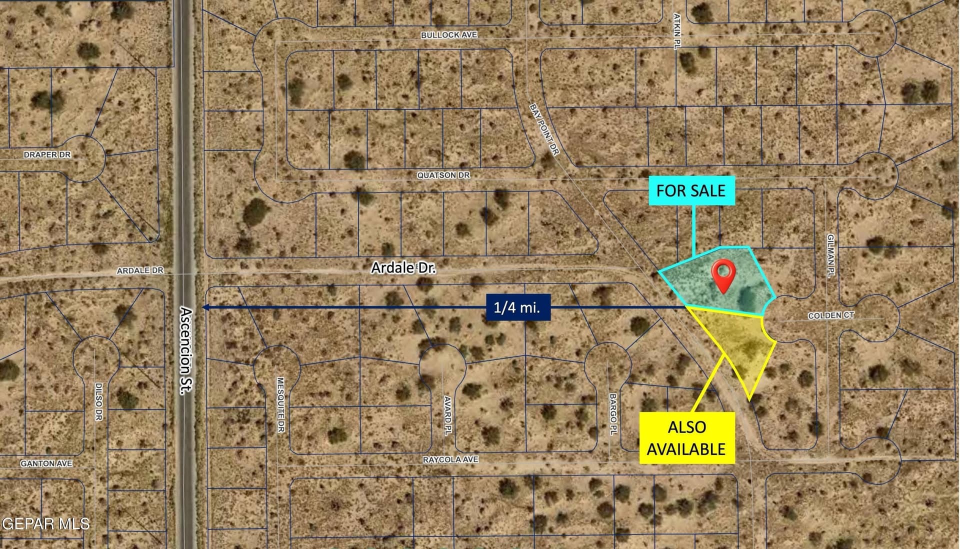 0.52 acres in El Paso County