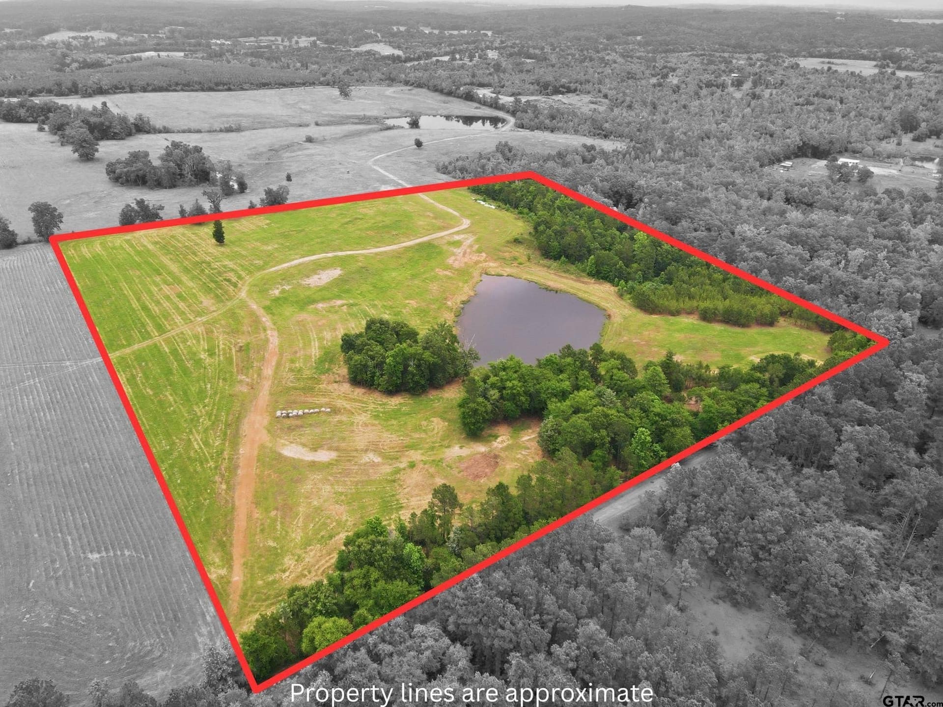 20 acres in Cass County
