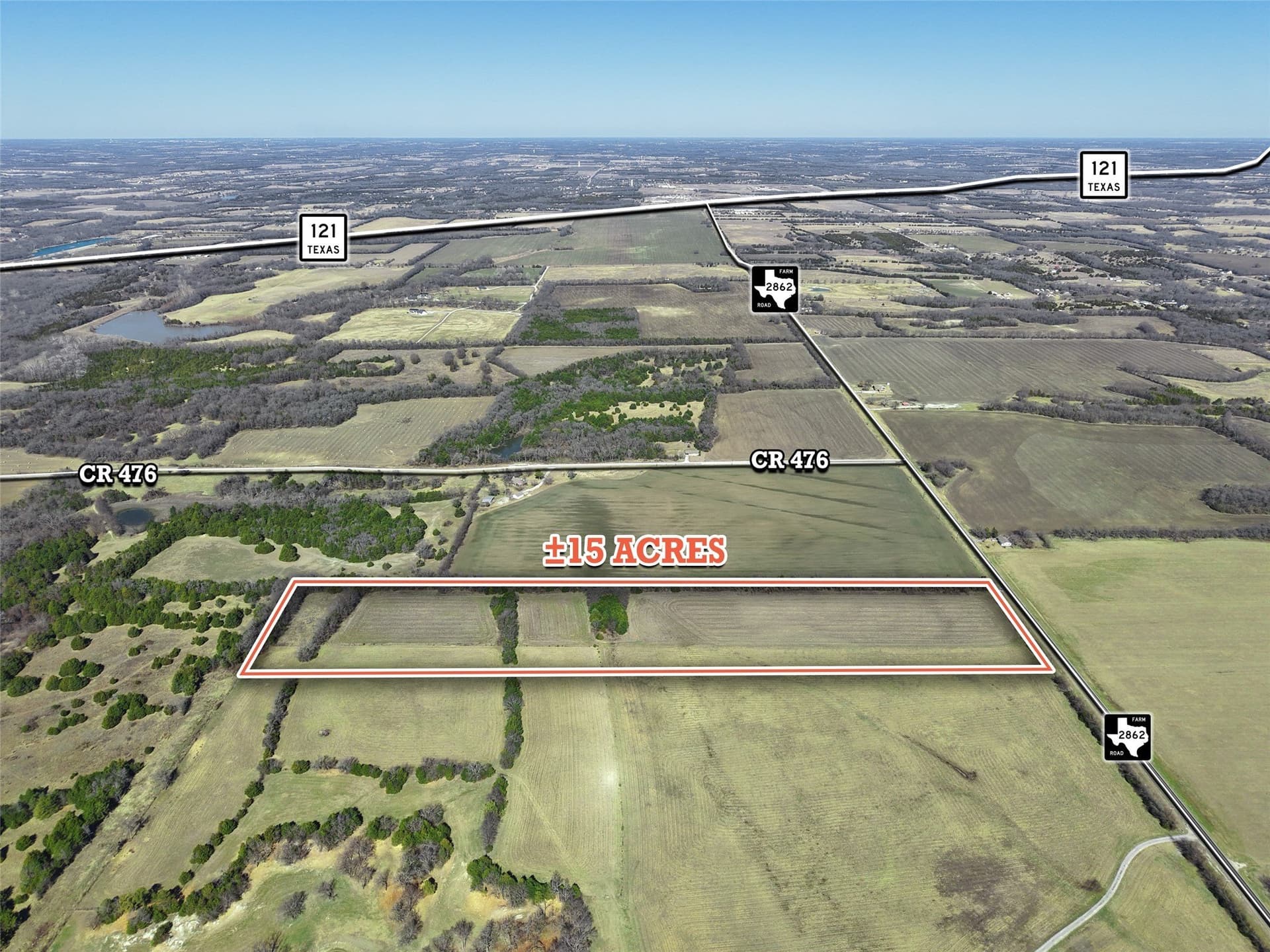 15.01 acres in Collin County