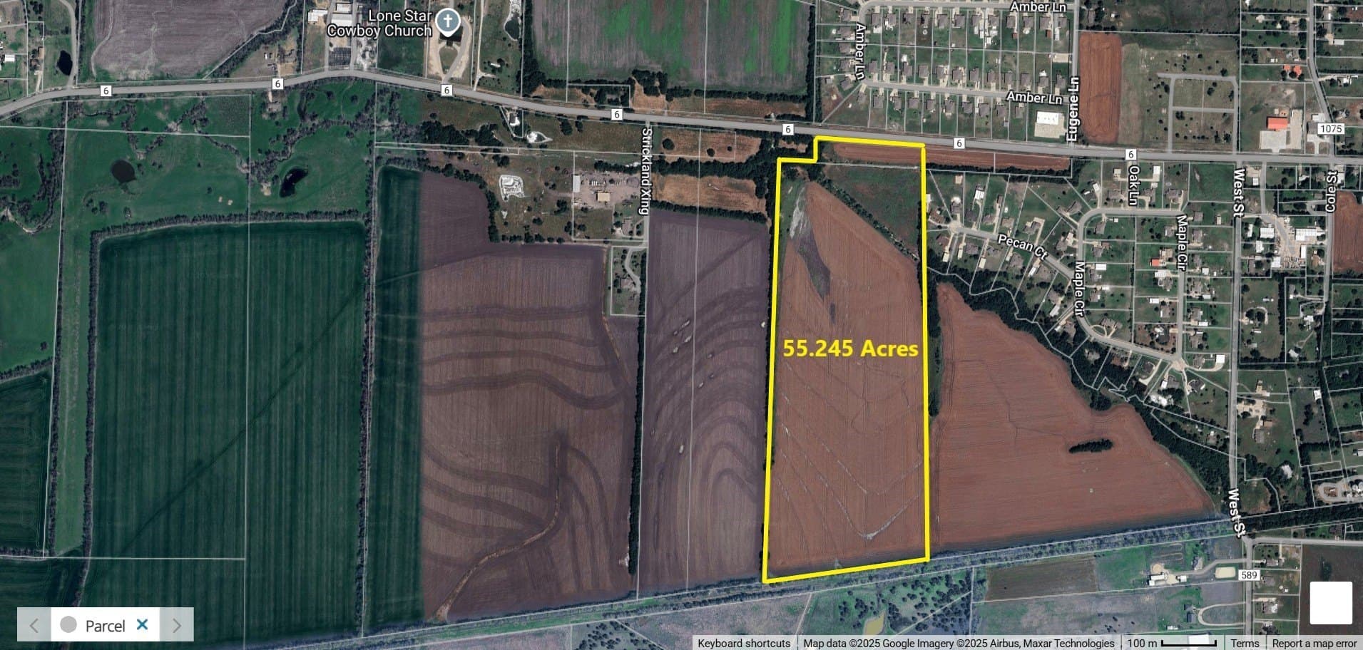 55.25 acres in Collin County
