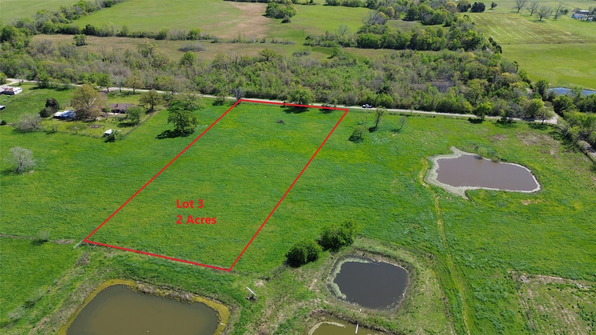 2 acres in Rains County