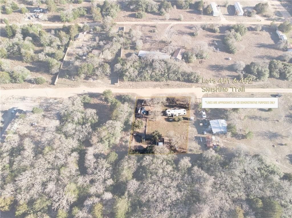 0.28 acres in Burleson County