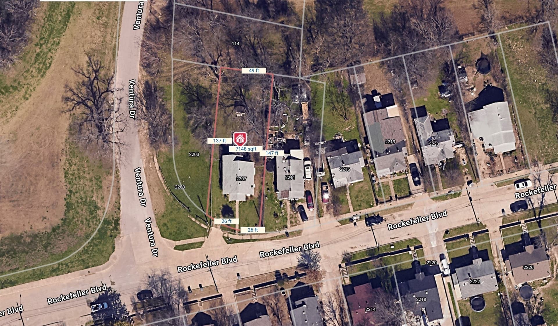0.16 acres in Dallas County