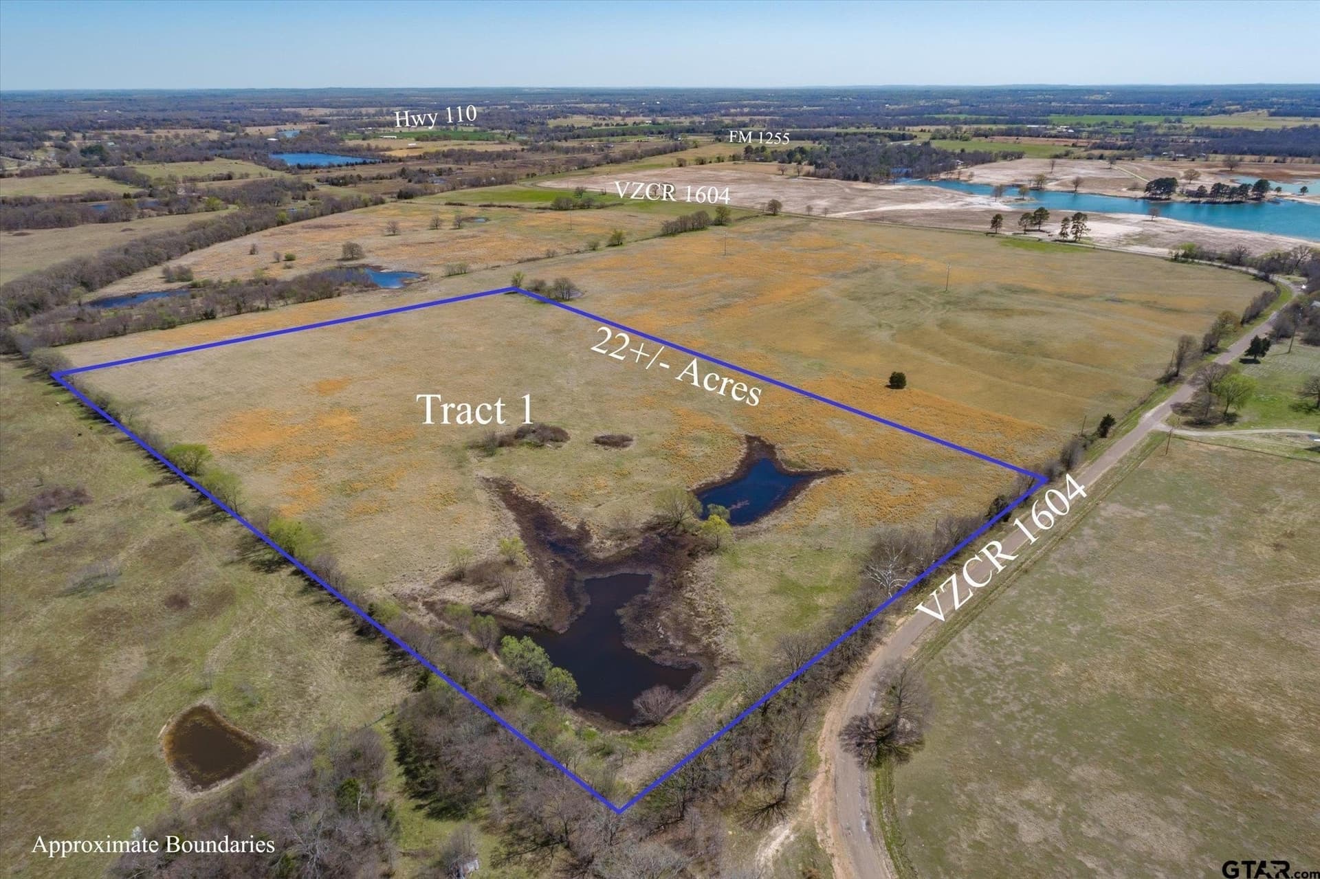 22 acres in Van Zandt County