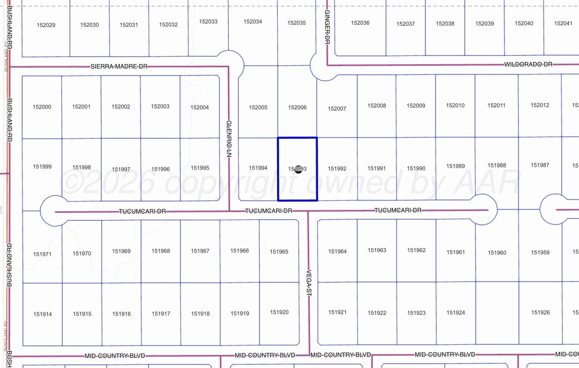 1 acres in Randall County