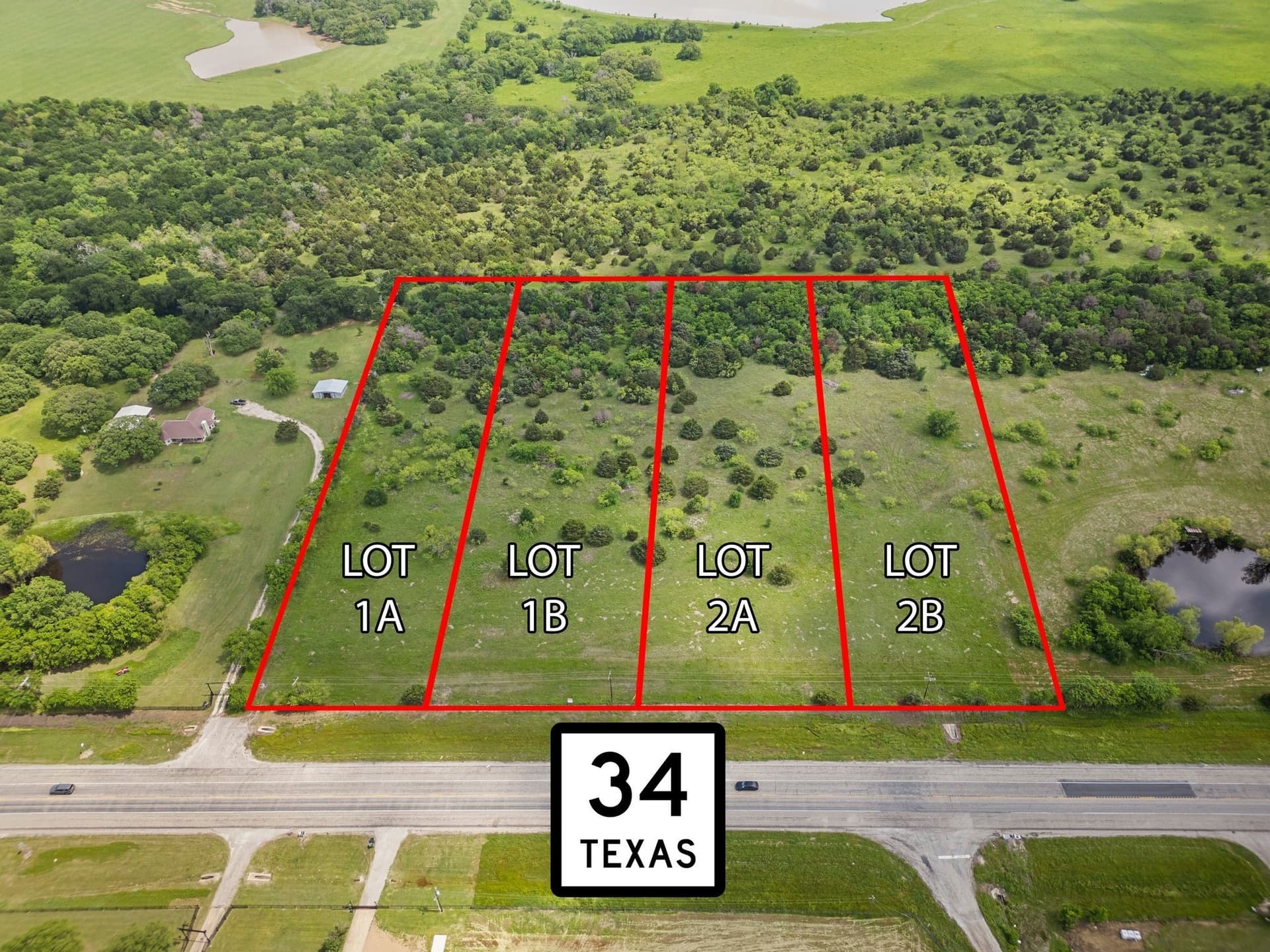 2.5 acres in Kaufman County