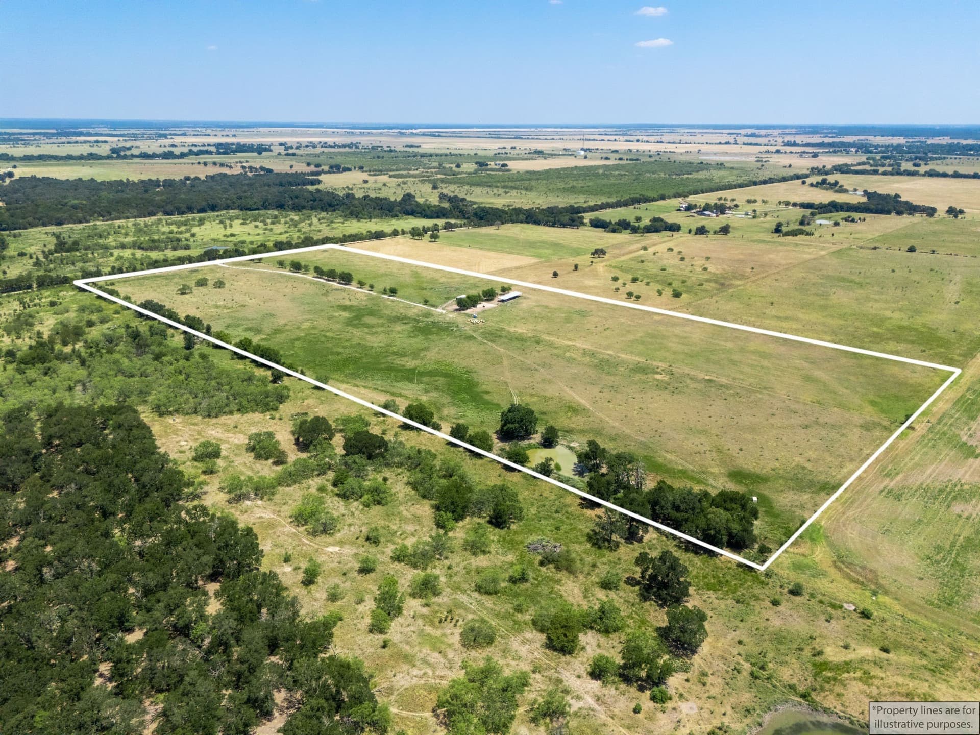 34.55 acres in Falls County