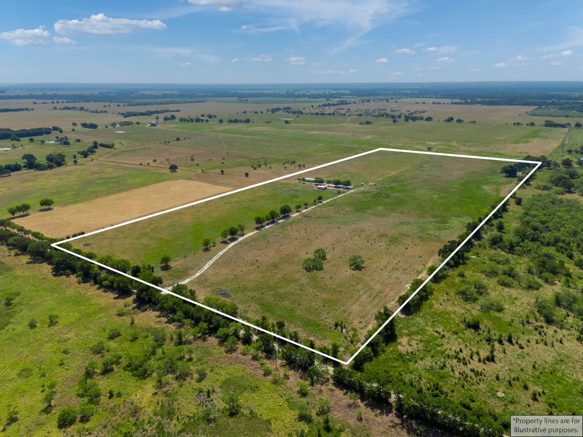 34.55 acres in Falls County