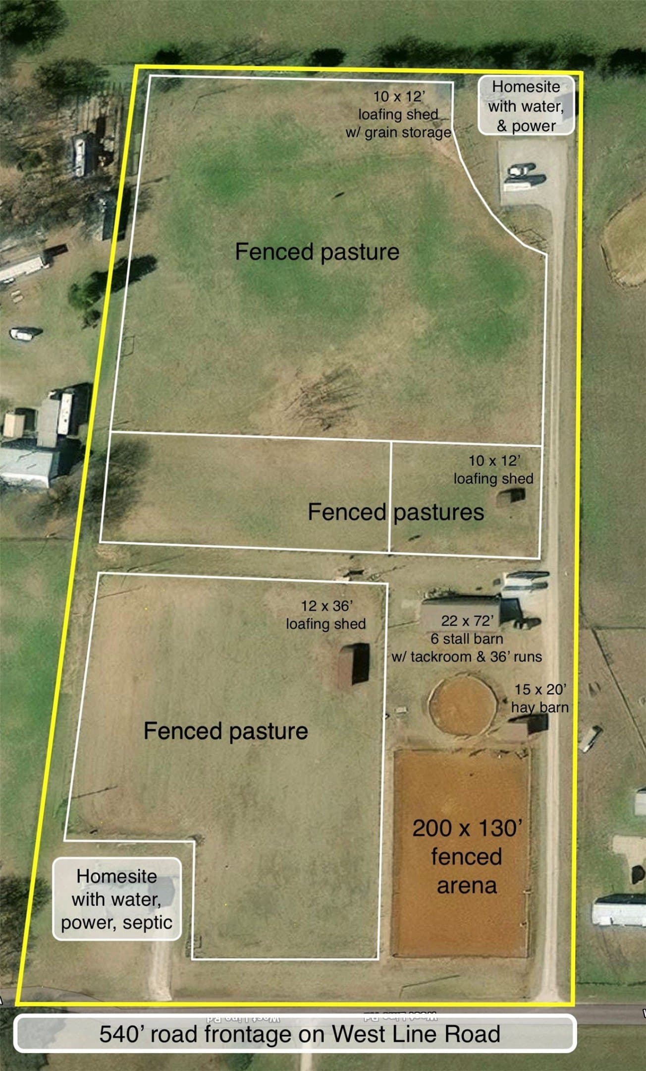 9.95 acres in Grayson County
