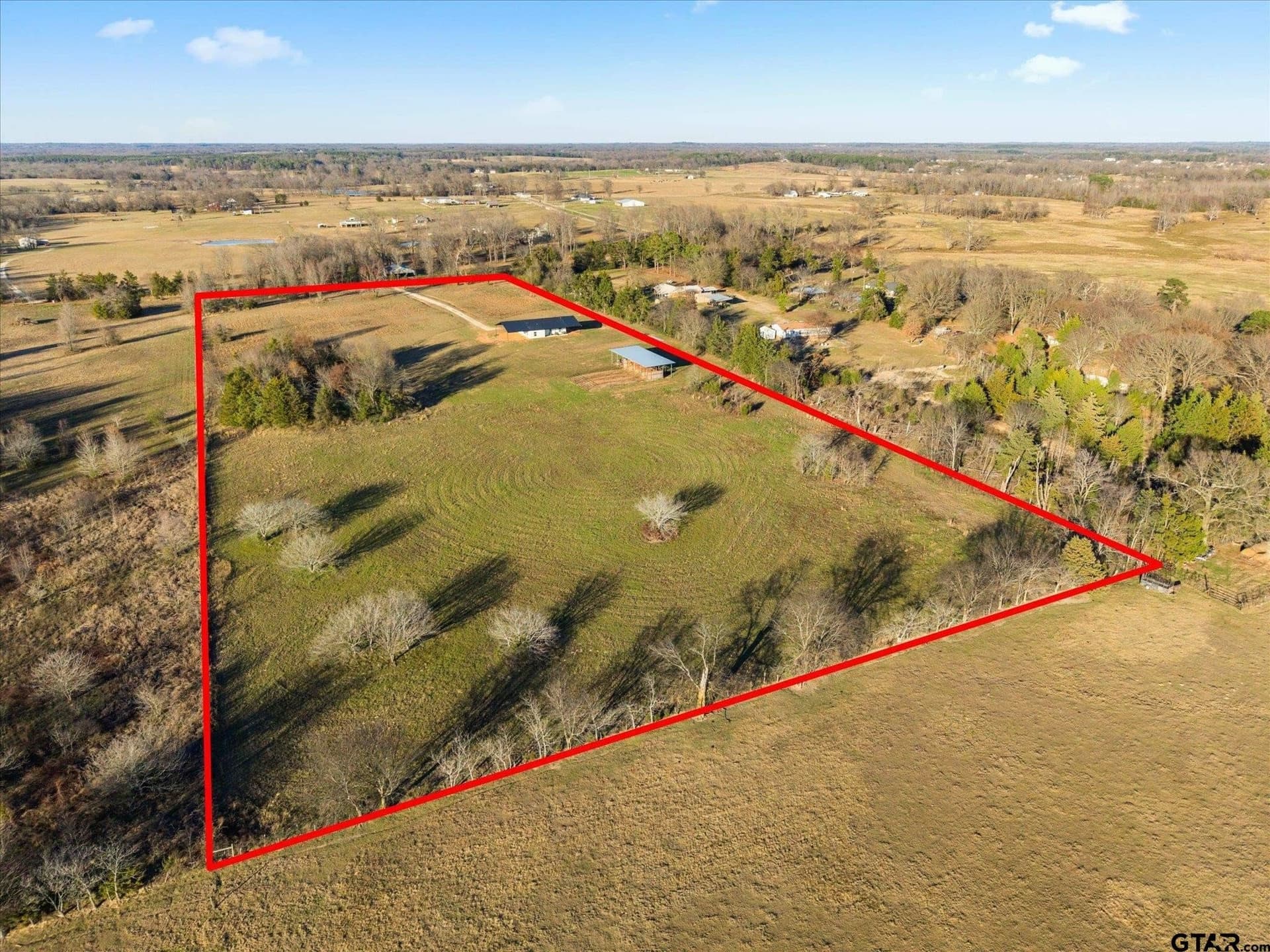 12.68 acres in Titus County