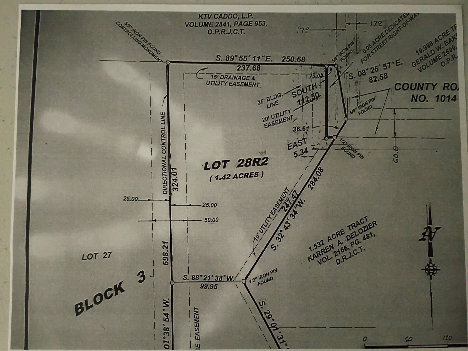 1.42 acres in Johnson County