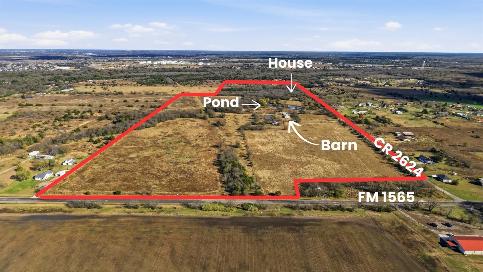 98.02 acres in Hunt County