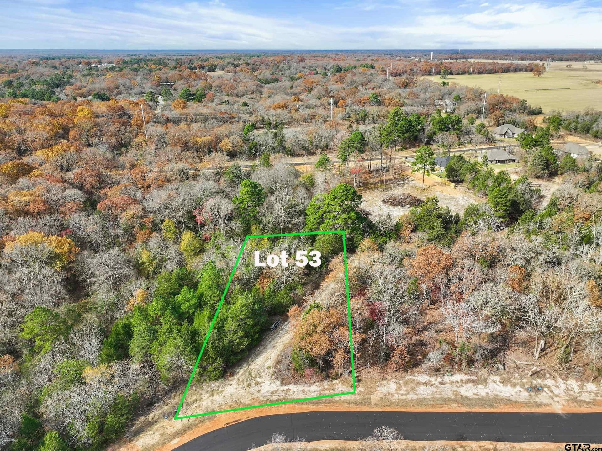 0.61 acres in Wood County