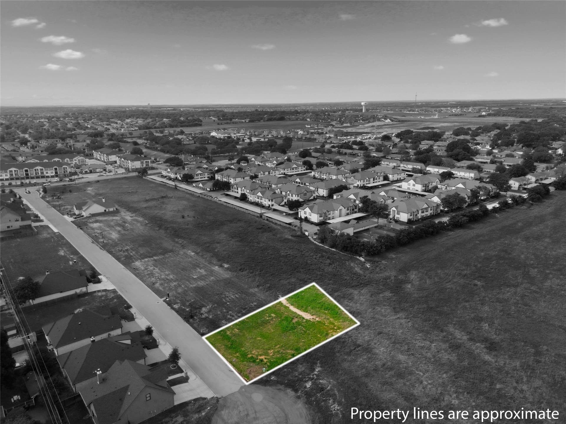0.1 acres in McLennan County