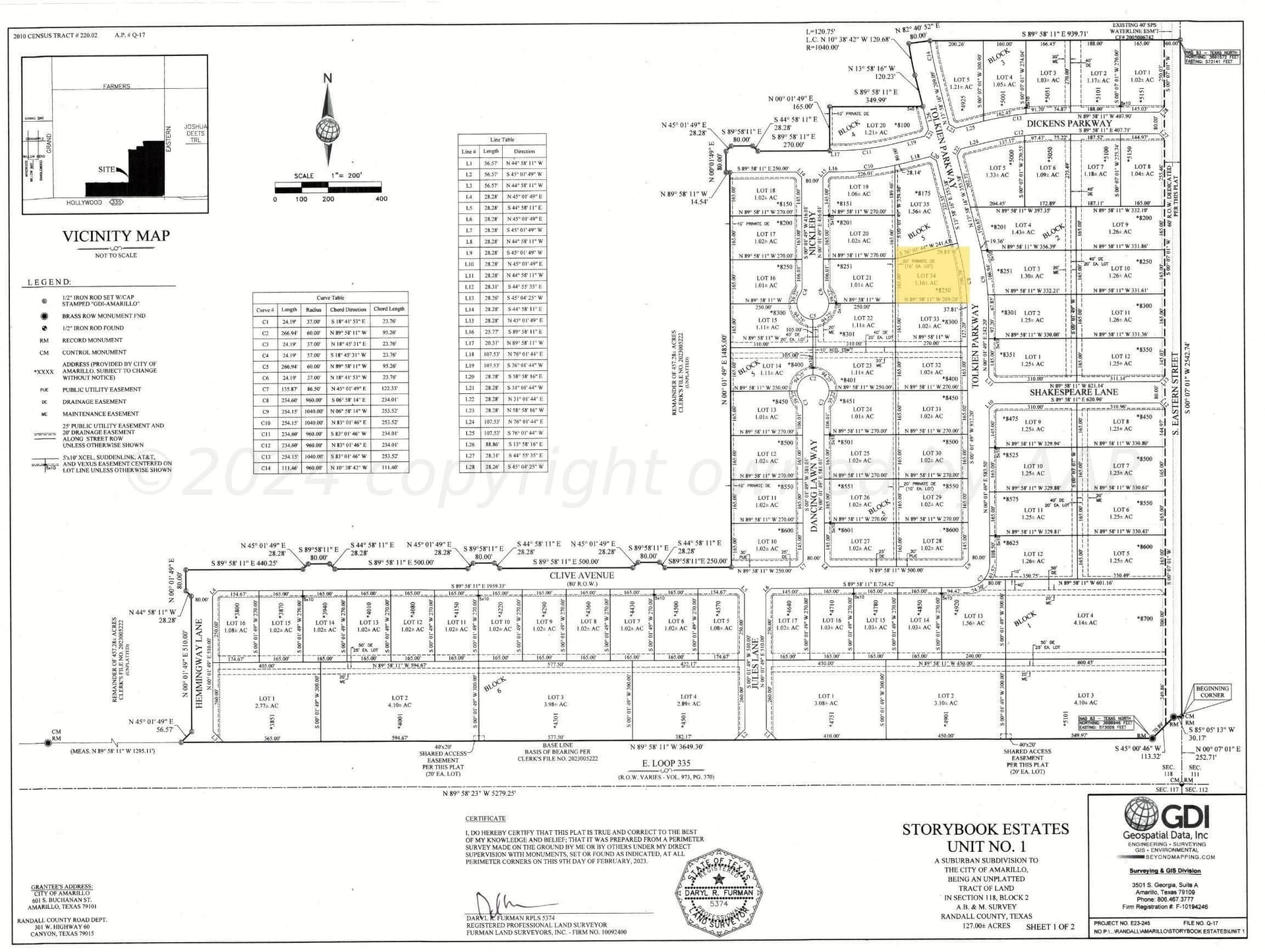 1.16 acres in Randall County