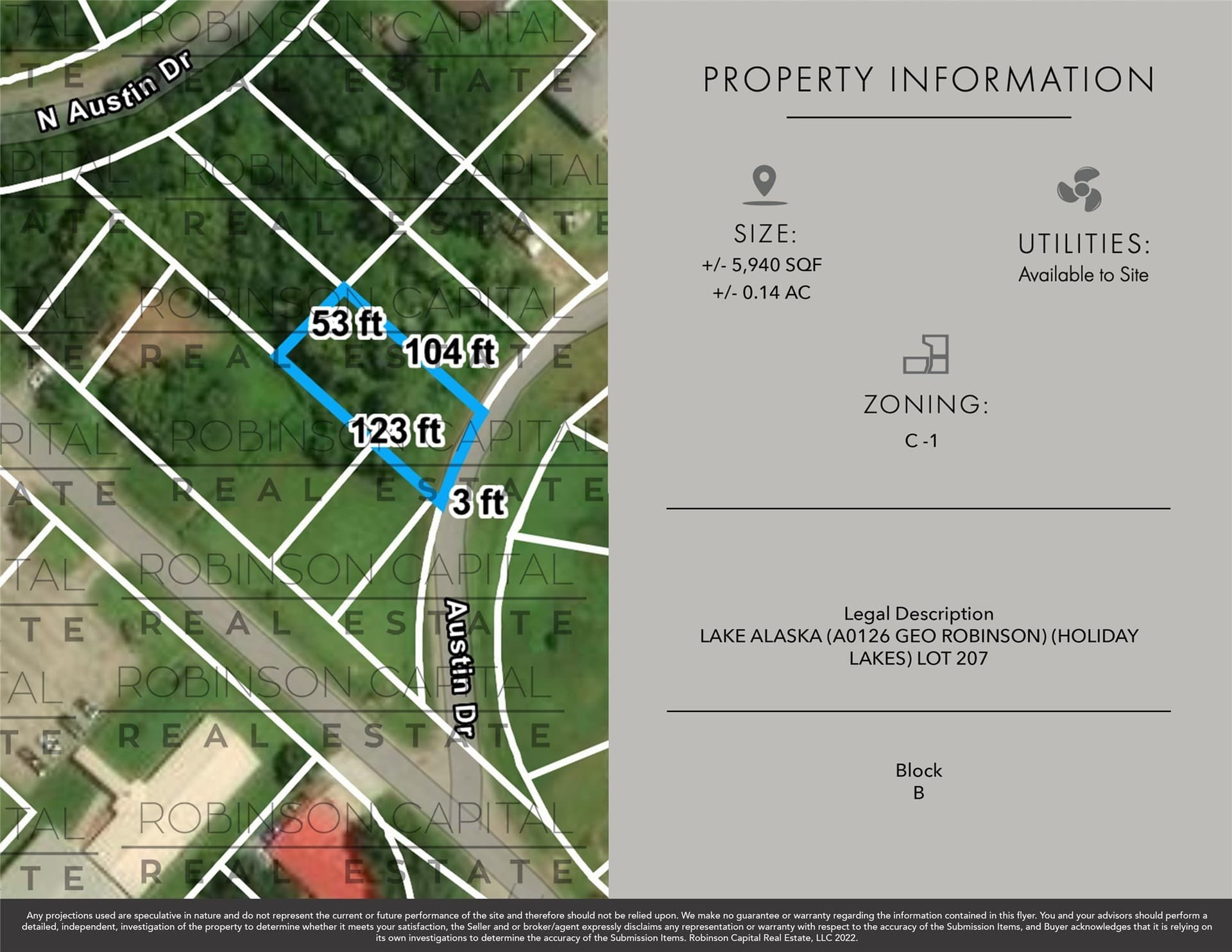 0.15 acres in Brazoria County