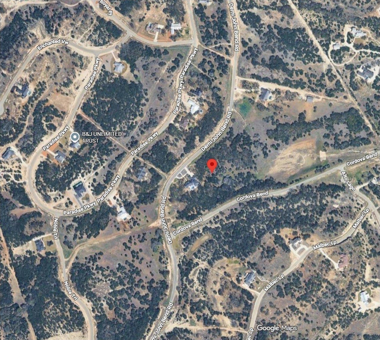 1.67 acres in Comal County