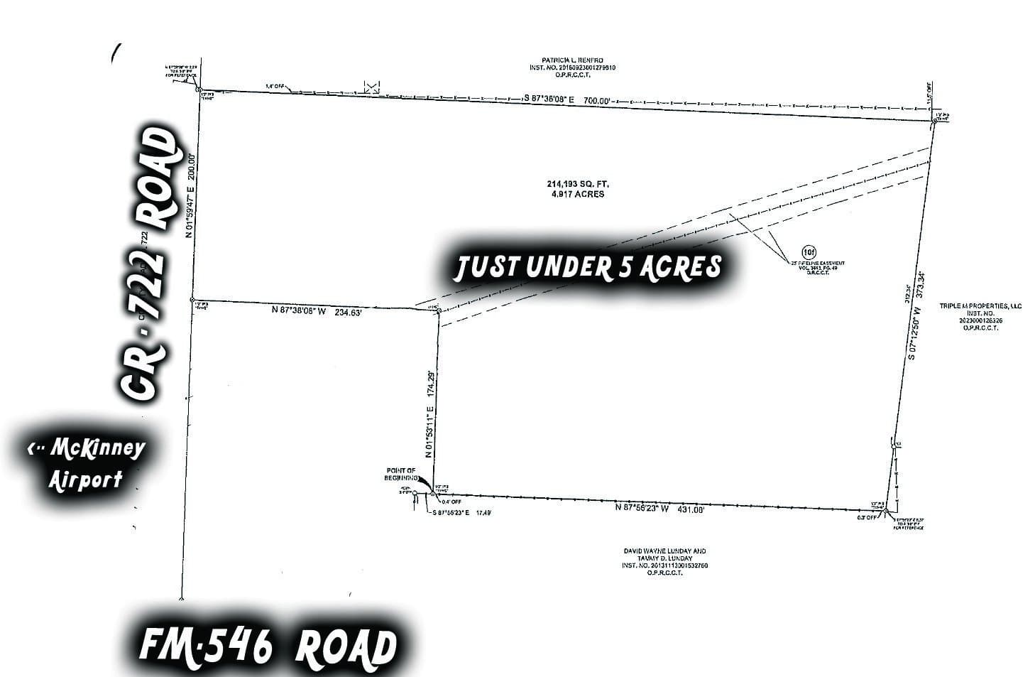 4.92 acres in Collin County