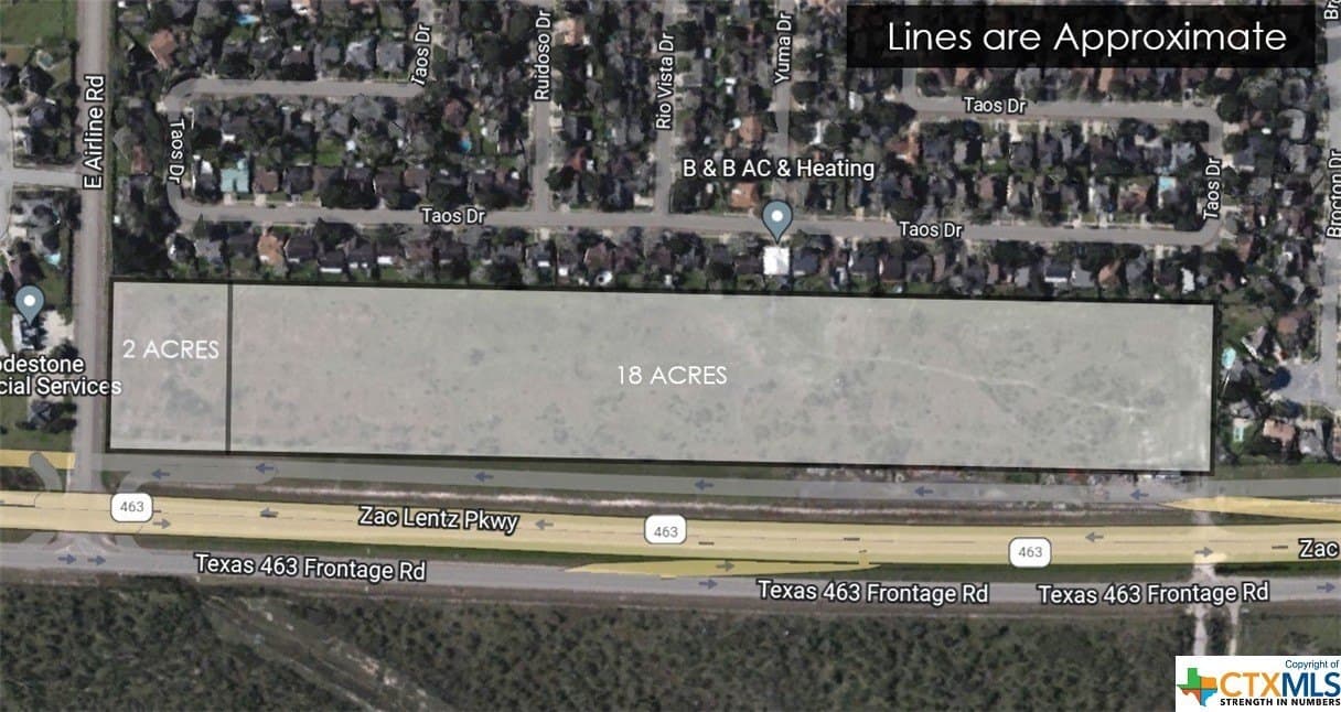 18 acres in Victoria County