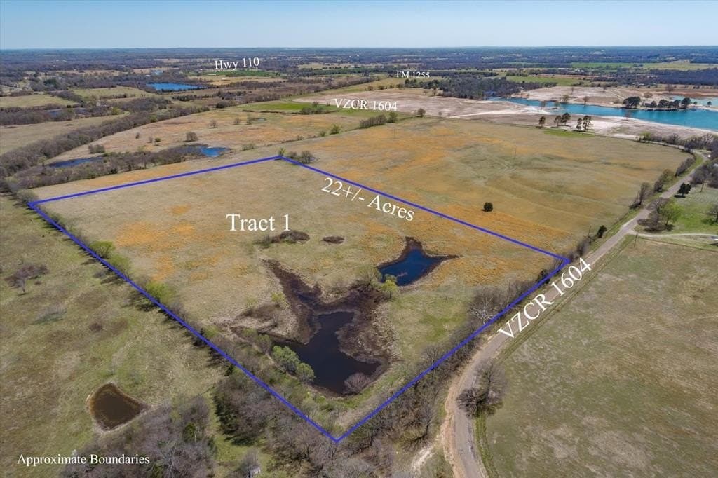 22 acres in Van Zandt County