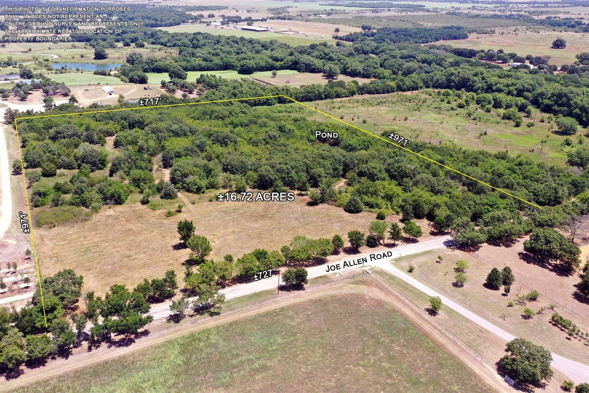 16.72 acres in Denton County