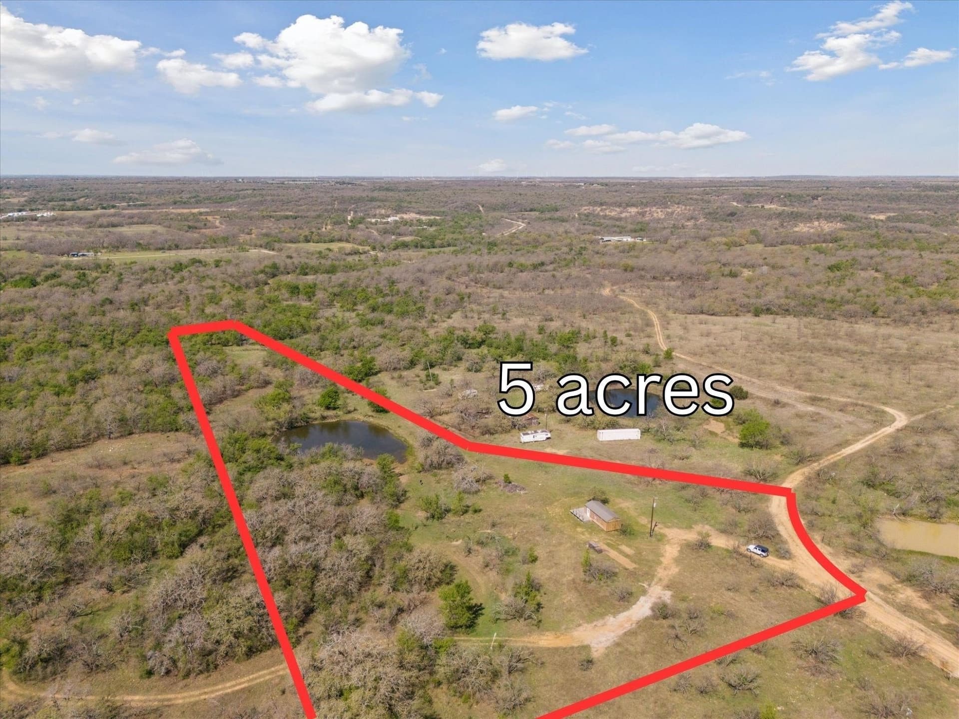 5 acres in Jack County