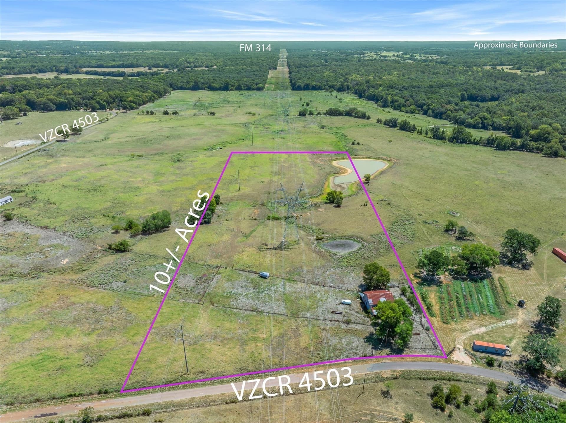 10.02 acres in Van Zandt County