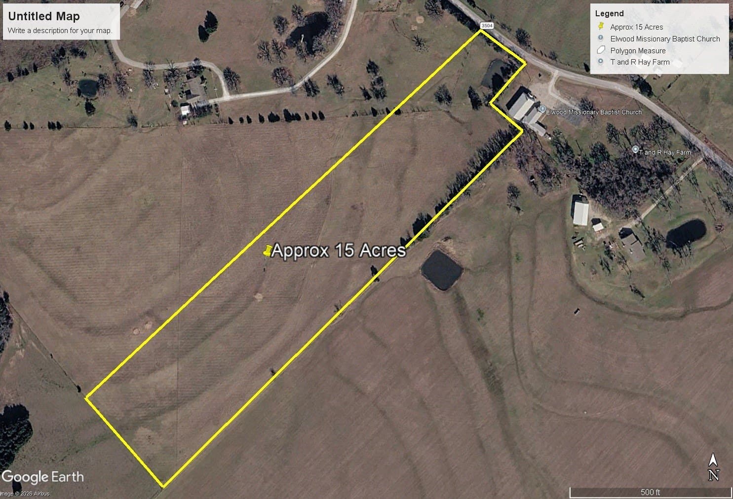 15 acres in Van Zandt County