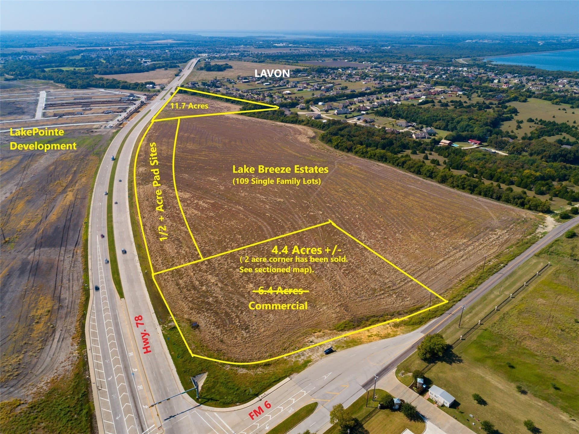 4.4 acres in Collin County
