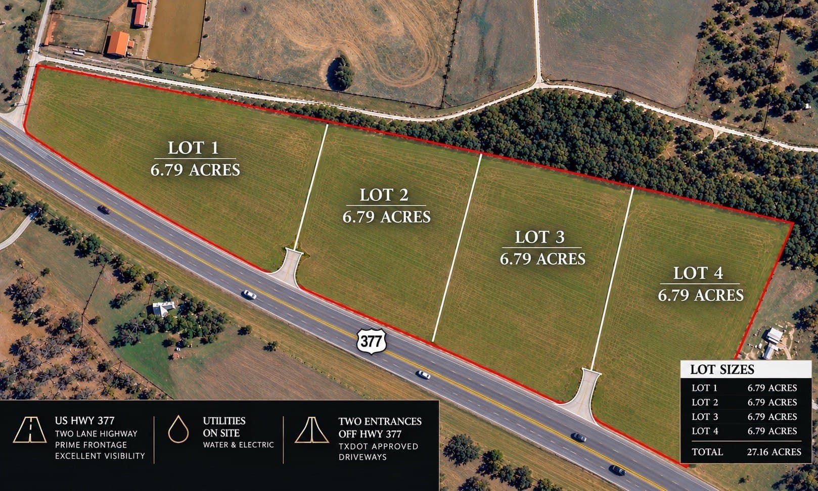 6.67 acres in Grayson County