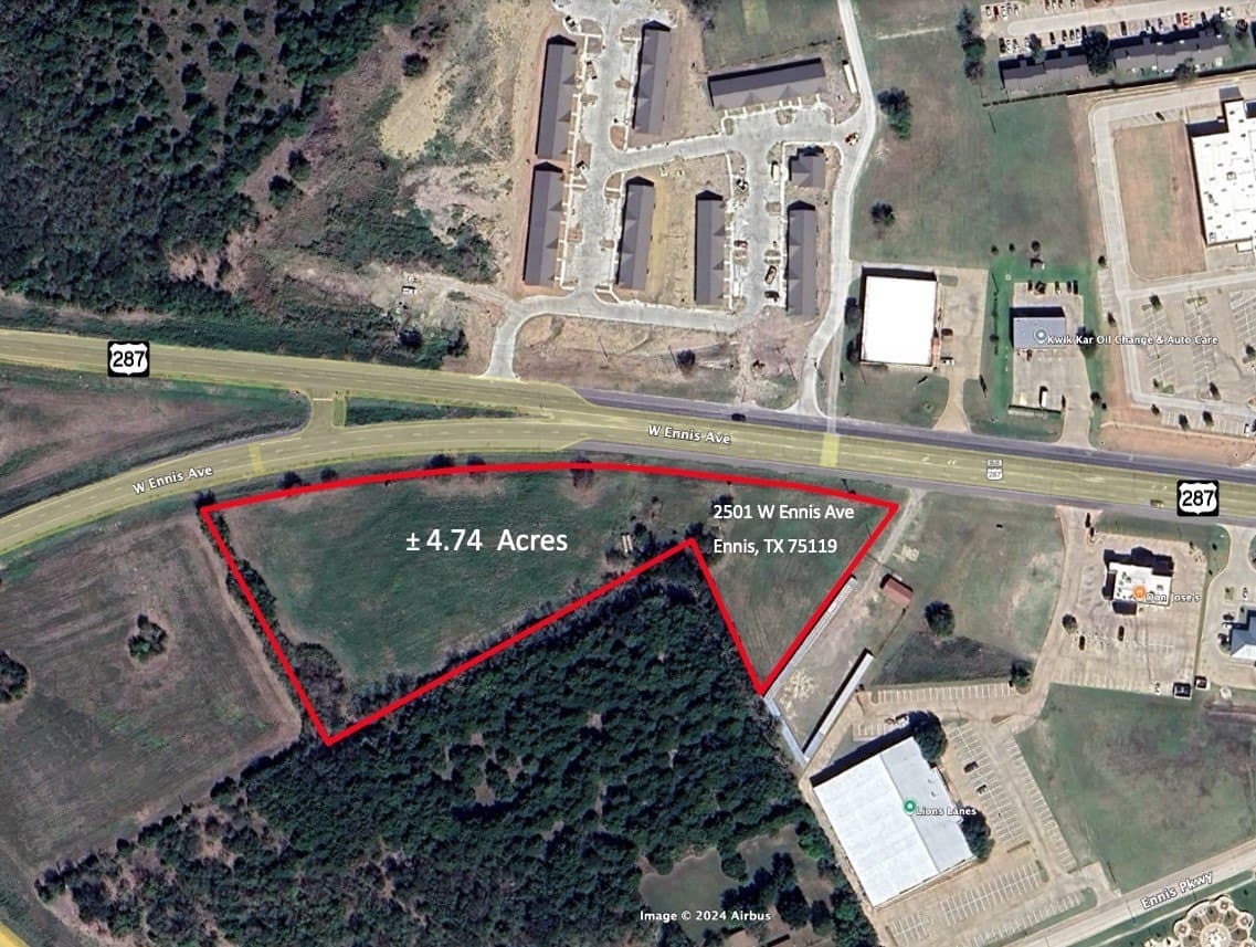 4.74 acres in Ellis County