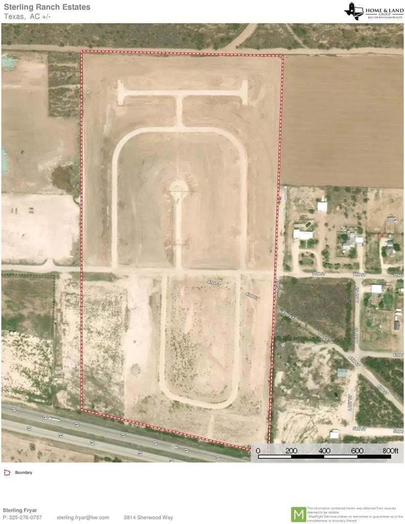4.11 acres in Sterling County