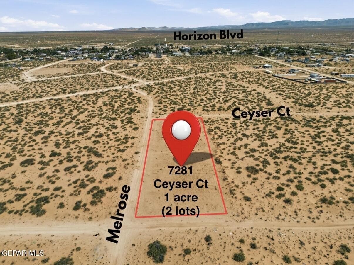 1 acres in El Paso County