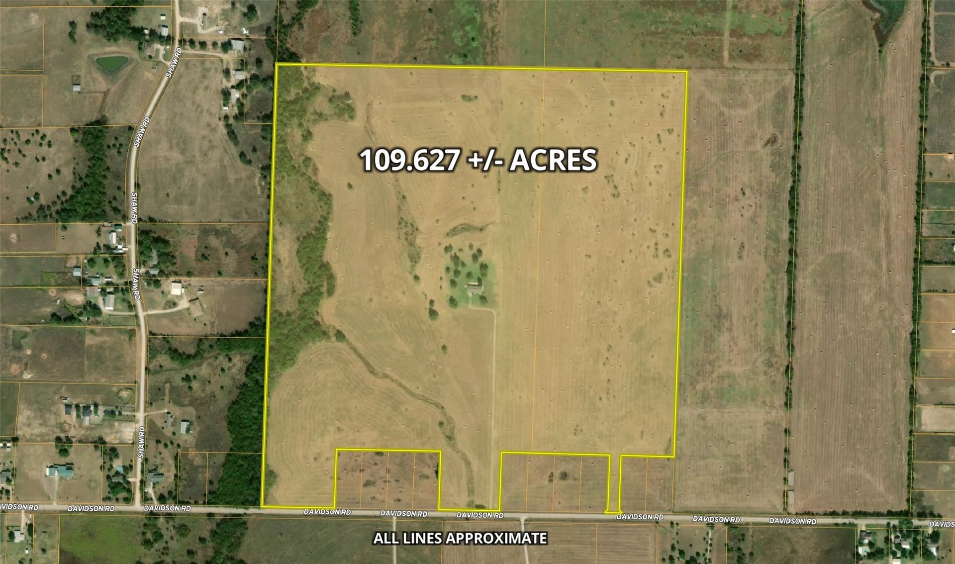 109.63 acres in Denton County