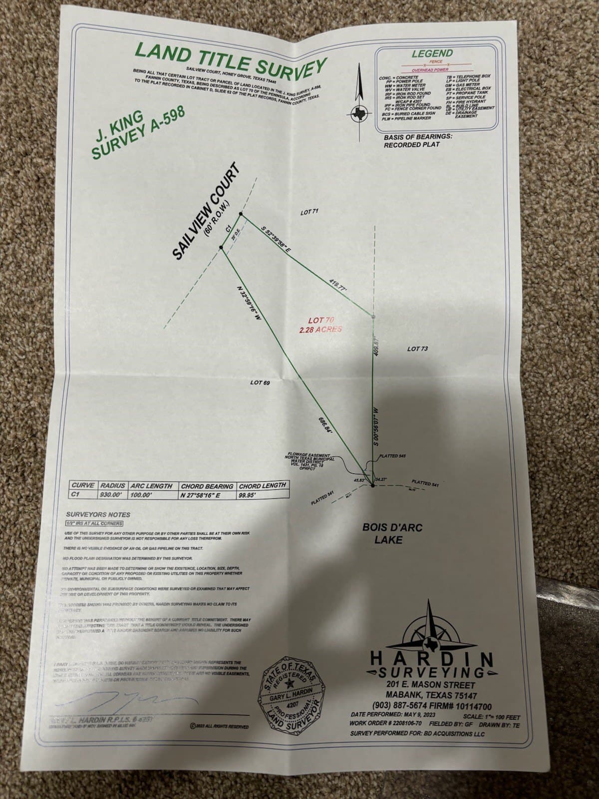 2.28 acres in Fannin County