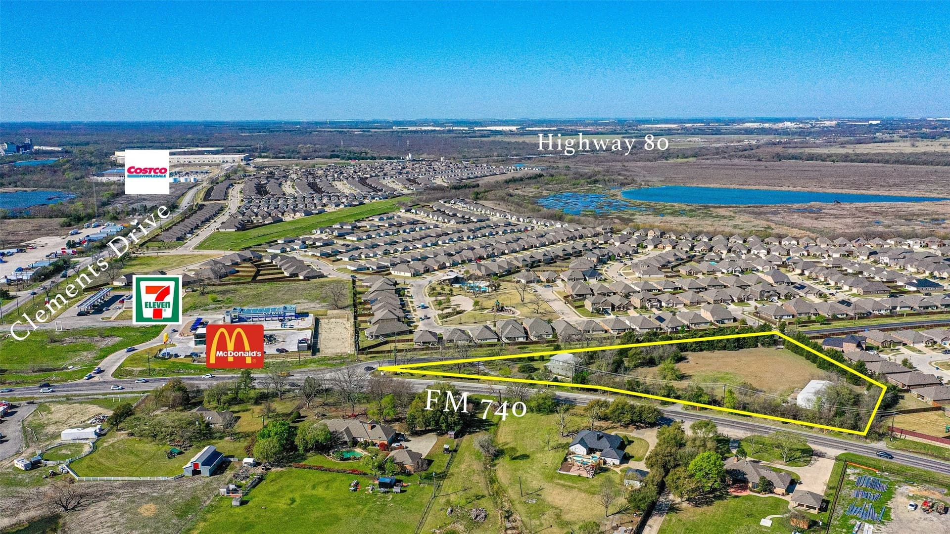 3 acres in Kaufman County