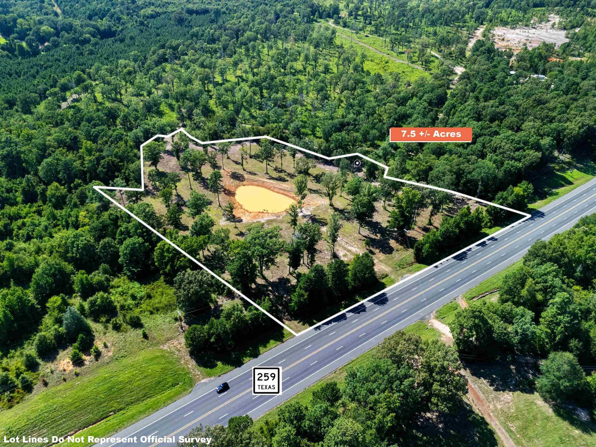 7.57 acres in Upshur County