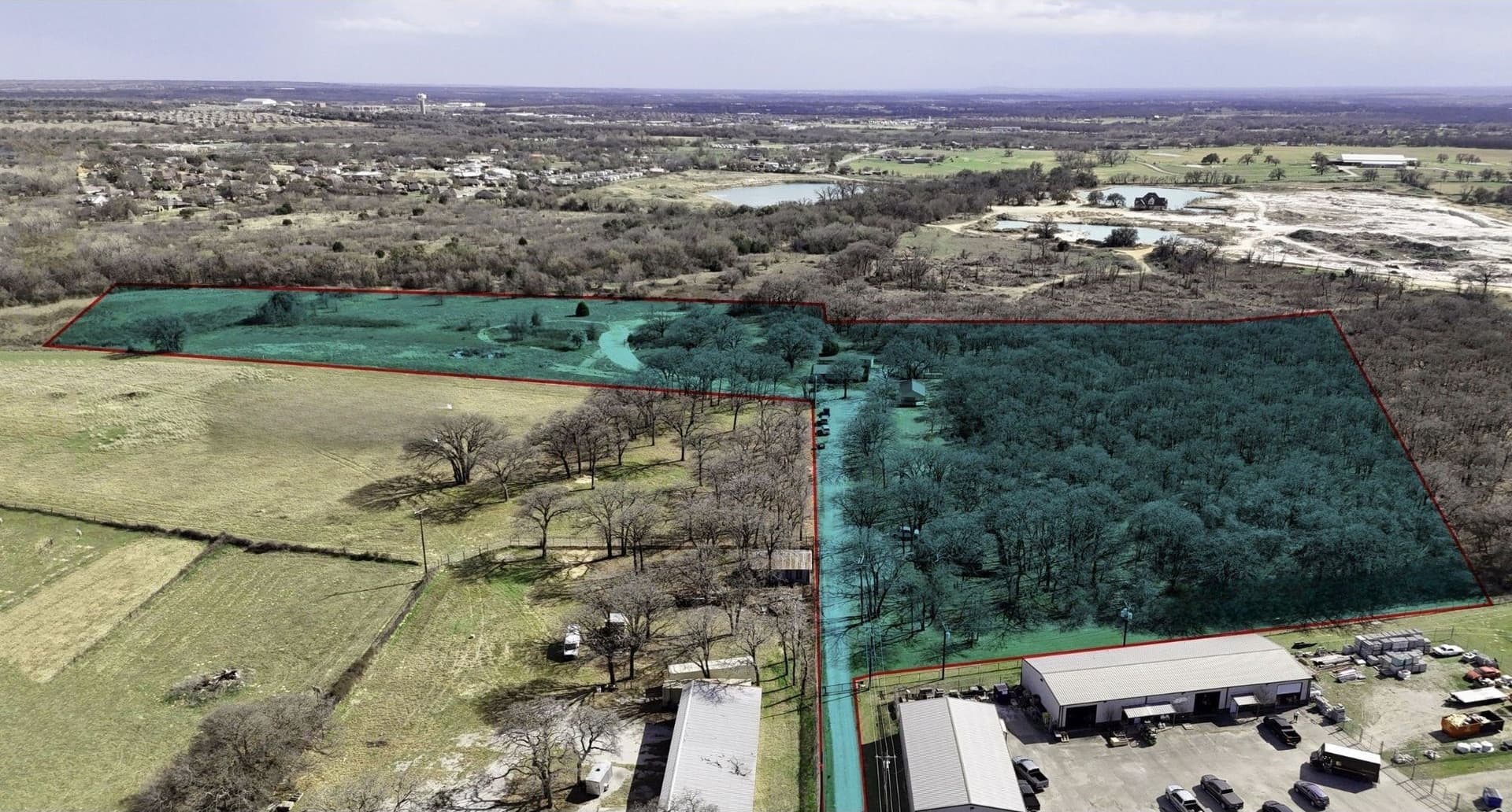 22 acres in Parker County