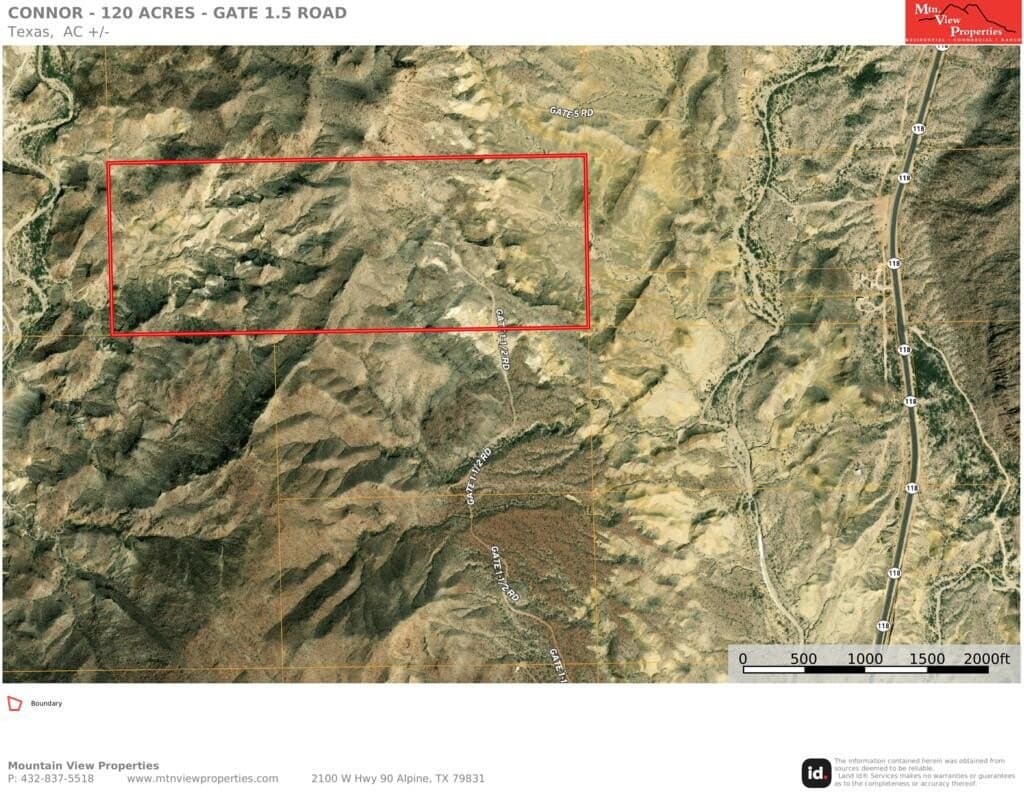 120 acres in Brewster County