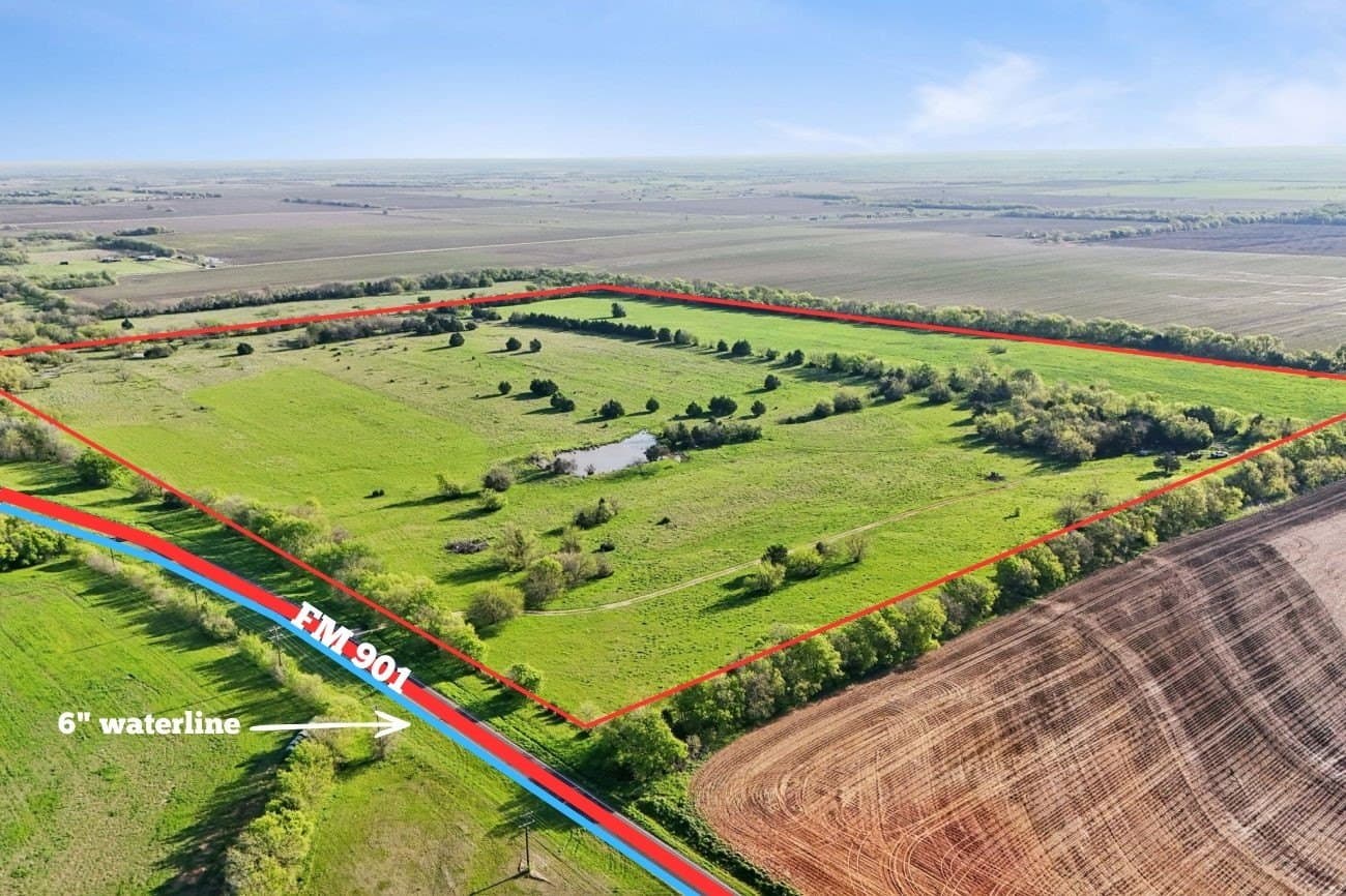 100 acres in Grayson County