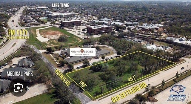2.03 acres in Denton County