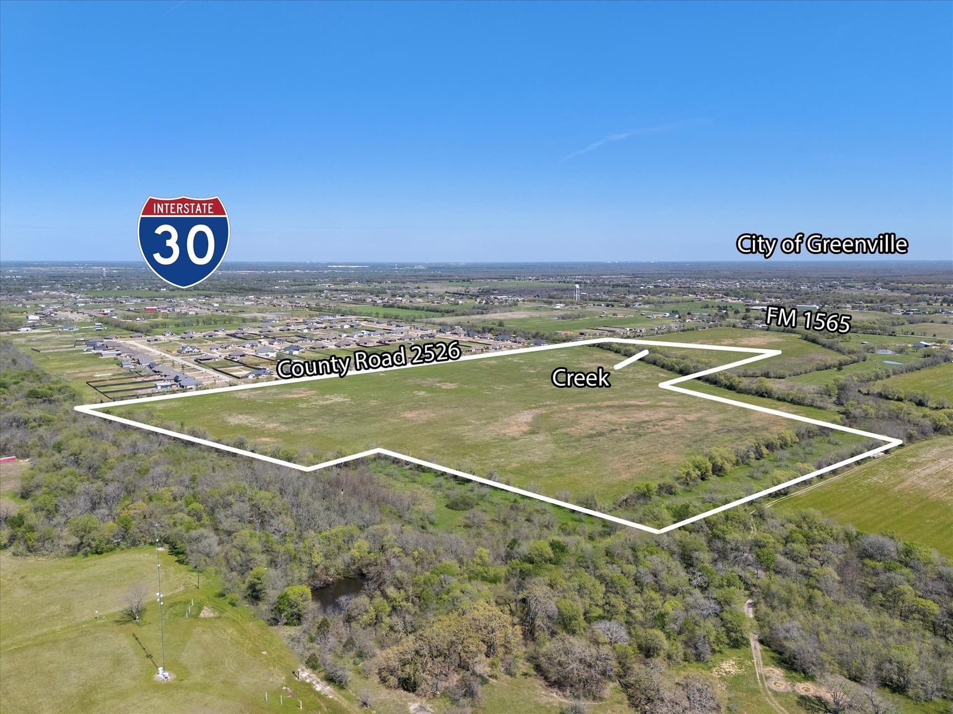 67.94 acres in Hunt County